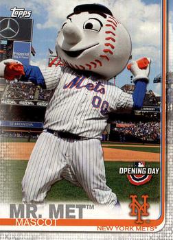 2019 Topps Opening Day - Mascots #M-20 Mr. Met Front