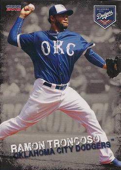 2015 Choice Oklahoma City Dodgers #21 Ramon Troncoso Front