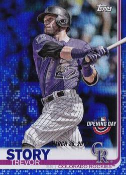 2019 Topps Opening Day - Opening Day Edition #34 Trevor Story Front