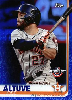 2019 Topps Opening Day - Opening Day Edition #41 Jose Altuve Front