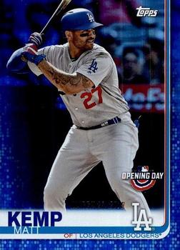2019 Topps Opening Day - Opening Day Edition #48 Matt Kemp Front