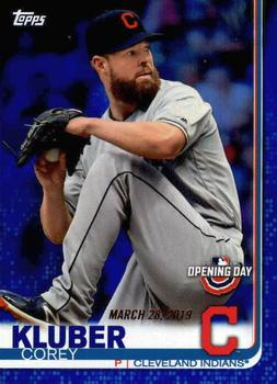 2019 Topps Opening Day - Opening Day Edition #52 Corey Kluber Front