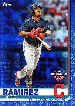 2019 Topps Opening Day - Opening Day Edition #77 Jose Ramirez Front
