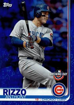 2019 Topps Opening Day - Opening Day Edition #86 Anthony Rizzo Front