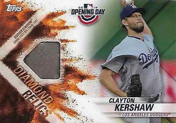 2019 Topps Opening Day - Diamond Dirt Relics #DR-CK Clayton Kershaw Front