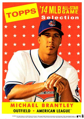 2014 Topps MLB All-Star Game Selections 5x7 #NNO Michael Brantley Front