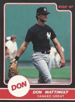 1987 Star Don Mattingly - Separated #NNO Don Mattingly Front