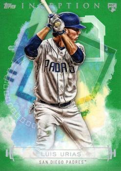 2019 Topps Inception - Green #7 Luis Urias Front