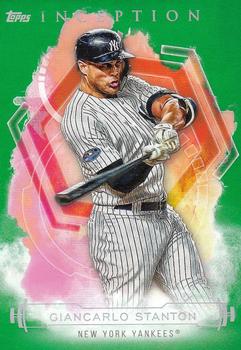 2019 Topps Inception - Green #42 Giancarlo Stanton Front