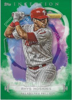 2019 Topps Inception - Green #44 Rhys Hoskins Front