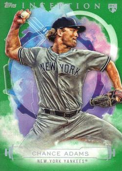 2019 Topps Inception - Green #59 Chance Adams Front