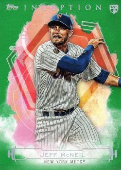 2019 Topps Inception - Green #66 Jeff McNeil Front