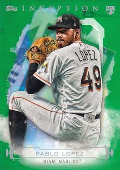2019 Topps Inception - Green #68 Pablo Lopez Front