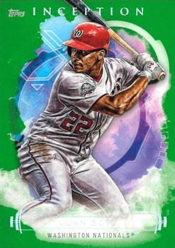 2019 Topps Inception - Green #75 Juan Soto Front