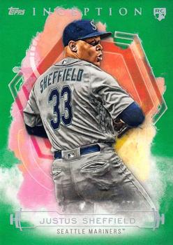 2019 Topps Inception - Green #94 Justus Sheffield Front