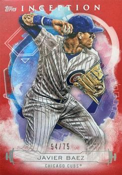 2019 Topps Inception - Red #26 Javier Baez Front