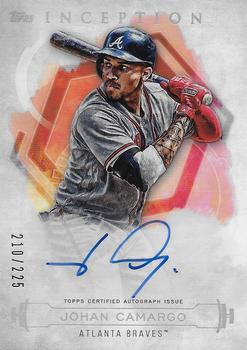 2019 Topps Inception - Rookies & Emerging Stars Autographs #RES-JC Johan Camargo Front