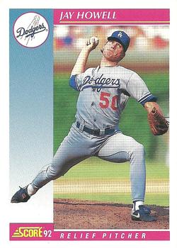 1992 Score #119 Jay Howell Front