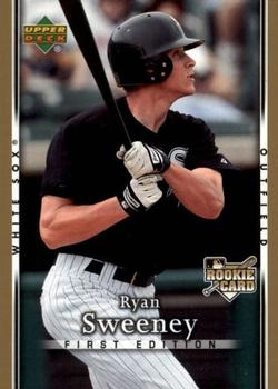 2007 Upper Deck First Edition #11 Ryan Sweeney Front