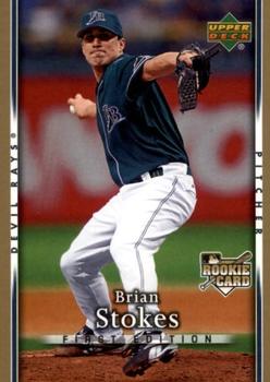 2007 Upper Deck First Edition #45 Brian Stokes Front