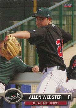 2010 Choice Great Lakes Loons #33 Allen Webster Front