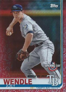 2019 Topps Opening Day - Red #191 Joey Wendle Front