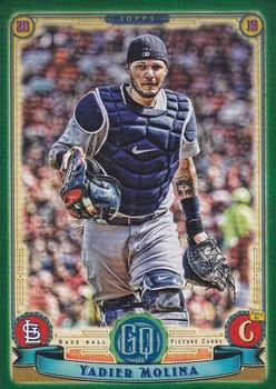 2019 Topps Gypsy Queen - Green #6 Yadier Molina Front