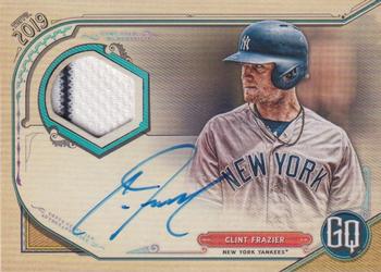 2019 Topps Gypsy Queen - Autograph Garments #AG-CF Clint Frazier Front