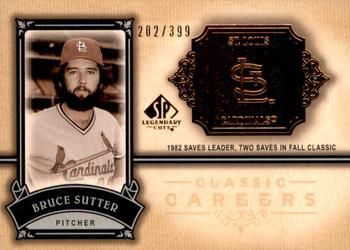 2005 SP Legendary Cuts - Classic Careers #CC-SU Bruce Sutter Front