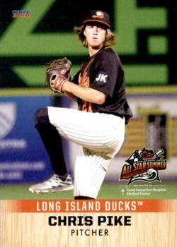 2018 Choice Long Island Ducks #18 Chris Pike Front