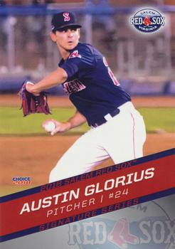 2018 Choice Salem Red Sox #05 Austin Glorius Front