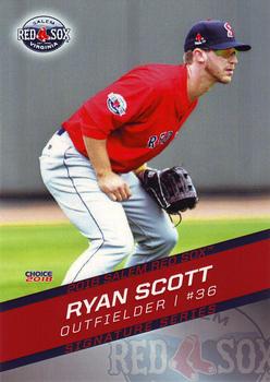 2018 Choice Salem Red Sox #23 Ryan Scott Front