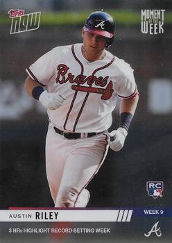 2019 Topps Now - Moment of the Week #MOW-9 Austin Riley Front