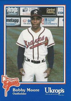 1992 Ukrop's Pepsi Richmond Braves #41 Bobby Moore Front
