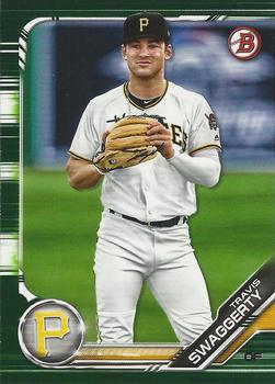 2019 Bowman - Prospects Camo #BP-93 Travis Swaggerty Front