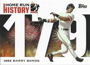 2005 Topps - Barry Bonds Home Run History #BB 179 Barry Bonds Front
