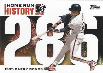 2005 Topps - Barry Bonds Home Run History #BB 286 Barry Bonds Front