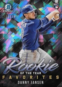 2019 Bowman - Rookie of the Year Favorites Atomic Refractors #ROYF-6 Danny Jansen Front