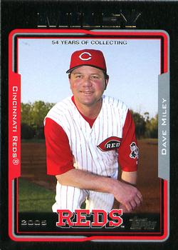 2005 Topps - Black #274 Dave Miley Front
