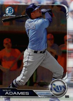 2019 Bowman Chrome #79 Willy Adames Front