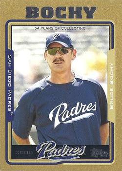 2005 Topps - Gold #290 Bruce Bochy Front