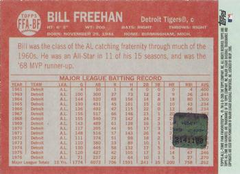 2005 Topps All-Time Fan Favorites - Autographs #FFA-BF Bill Freehan Back