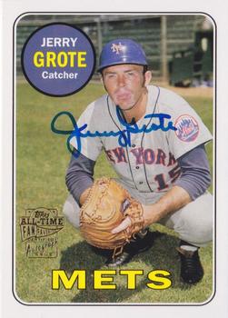 2005 Topps All-Time Fan Favorites - Autographs #FFA-JG Jerry Grote Front