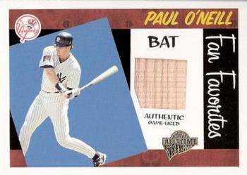 2005 Topps All-Time Fan Favorites - Relics #FFR-PO Paul O'Neill Front