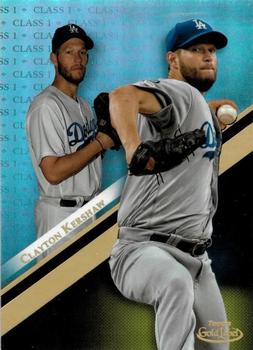 2019 Topps Gold Label #34 Clayton Kershaw Front