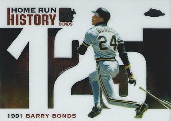 2005 Topps Chrome Updates & Highlights - Barry Bonds Home Run History #BB125 Barry Bonds Front