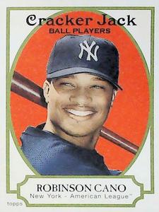 2005 Topps Cracker Jack - Mini Red #180 Robinson Cano Front
