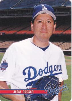 2002 Keebler Los Angeles Dodgers SGA #22 Jesse Orosco Front