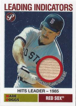 2005 Topps Pristine Legends - Leading Indicators Relics #LI-WB Wade Boggs Front