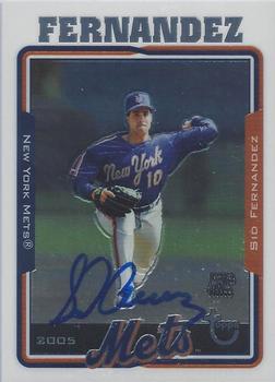 2005 Topps Retired Signature Edition - Autographs #TA-SF Sid Fernandez Front
